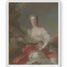 Retrato de Madame Bonnier de la Mosson como Diana