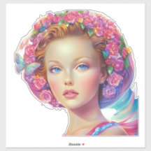 Retrato etéreo de la corona