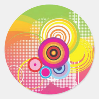 Pegatina retro