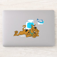 Retro Cuadrados Scooby-Doo Abajo
