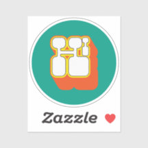 Retro Hi Naranja Turquoise