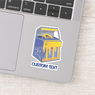 Pegatina Retro Jukebox