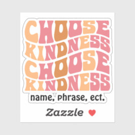 Pegatina retro personalizado