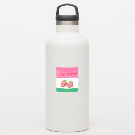 Pegatina Retro Pop Strawberry Charm - Harajuku Kawaii Style