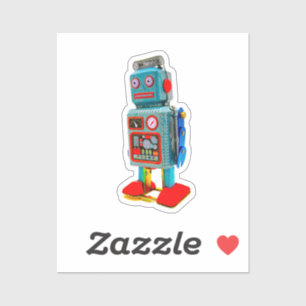PEGATINA RETRO ROBOT