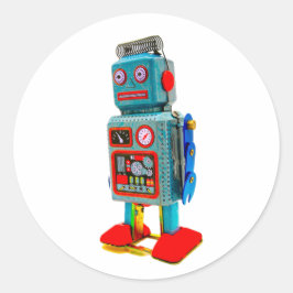 PEGATINA RETRO ROBOT