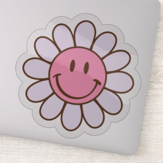 Pegatina Retro Smile Face