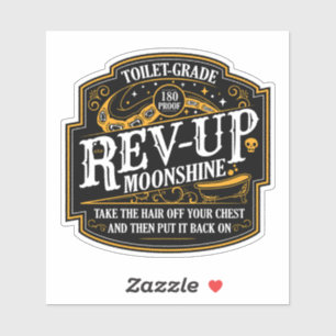 Pegatina Rev-Up Moonshine Dungeon Crawler Carl