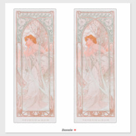 Pegatina Reverie du Soir (1899)