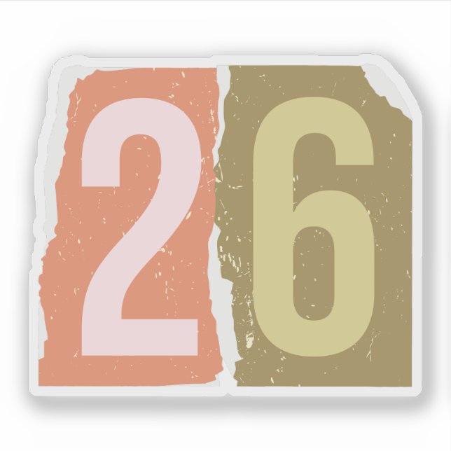 Pegatina Revista Número Rescate 26 (Anverso)