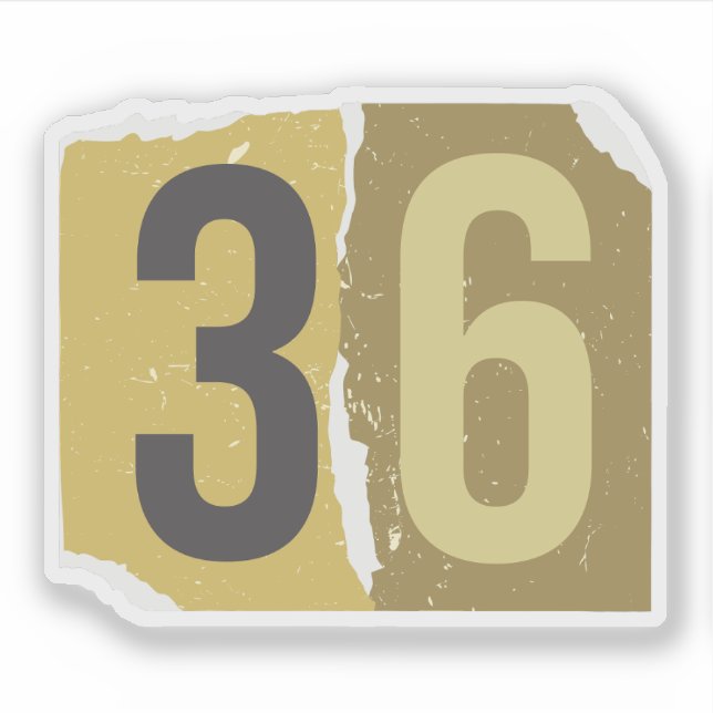 Pegatina Revista Número Rescate 36 (Anverso)
