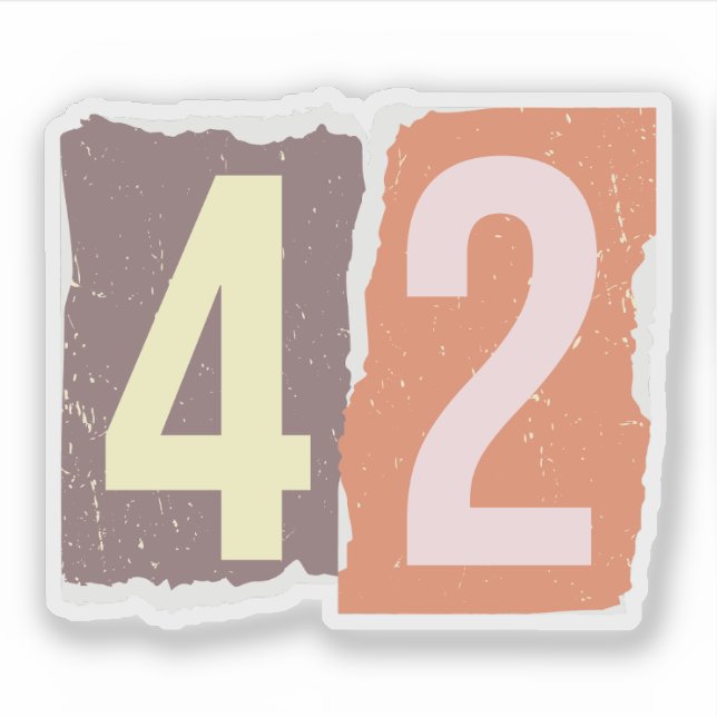 Pegatina Revista Número Rescate 42 (Anverso)
