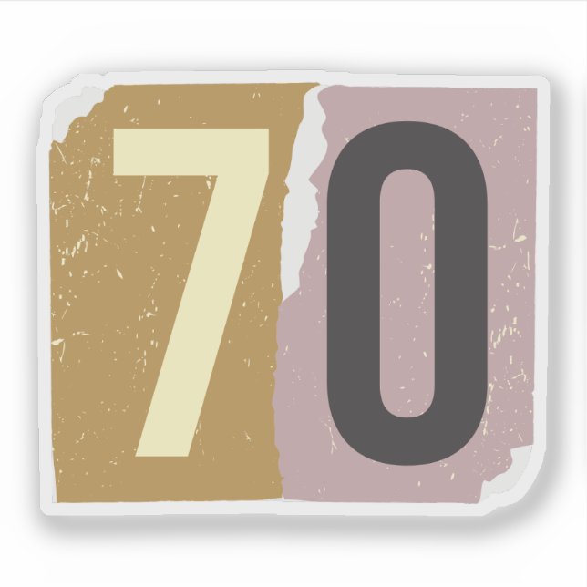 Pegatina Revista Número Rescate 70 (Anverso)