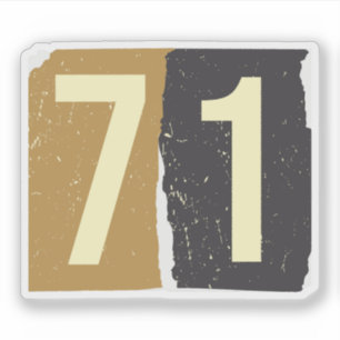 Pegatina Revista Número Rescate 71