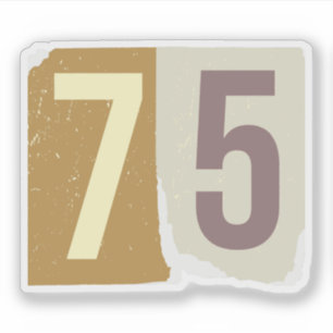 Pegatina Revista Número Rescate 75
