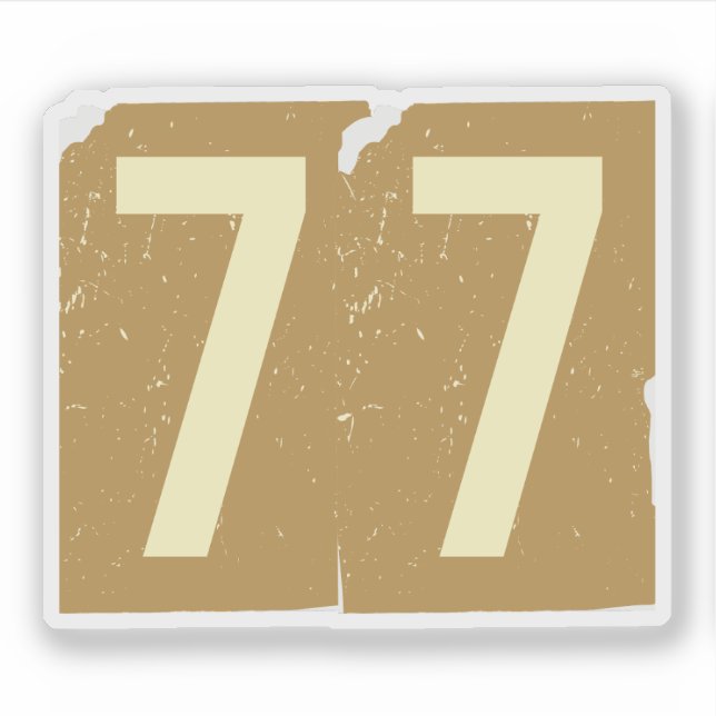 Pegatina Revista Número Rescate 77 (Anverso)