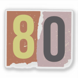 Pegatina Revista Número Rescate 80