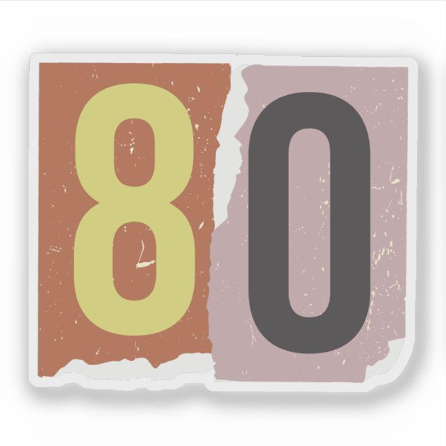Pegatina Revista Número Rescate 80 (Anverso)
