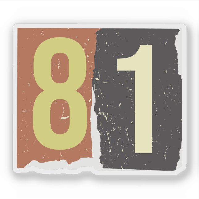 Pegatina Revista Número Rescate 81 (Anverso)