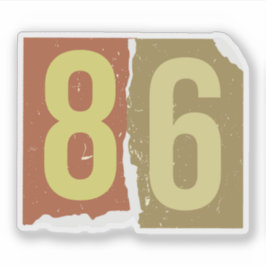 Pegatina Revista Número Rescate 86