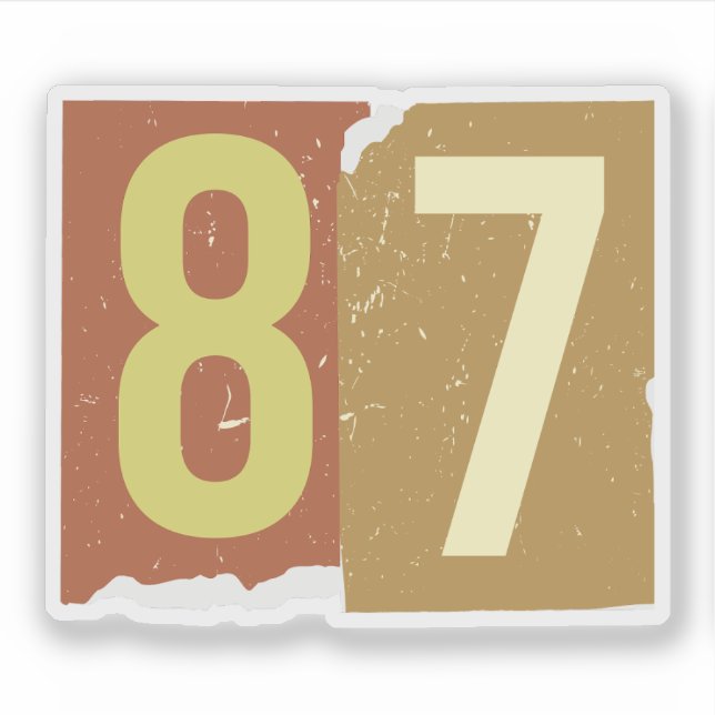 Pegatina Revista Número Rescate 87 (Anverso)