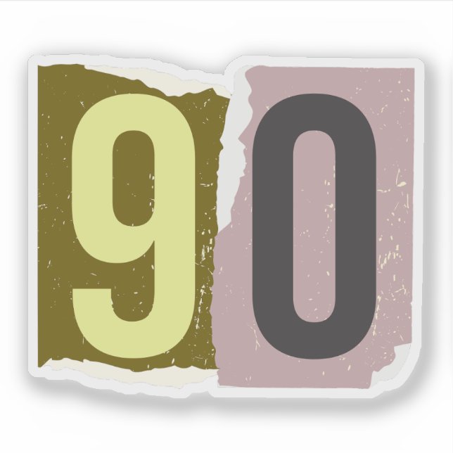 Pegatina Revista Número Rescate 90 (Anverso)