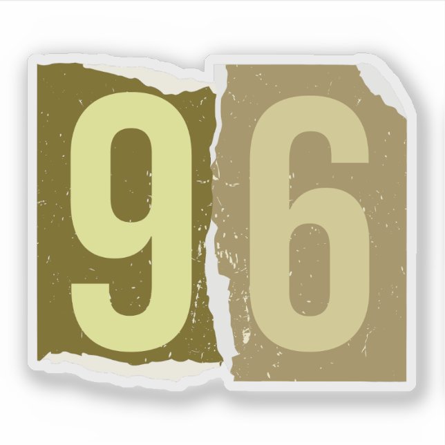 Pegatina Revista Número Rescate 96 (Anverso)