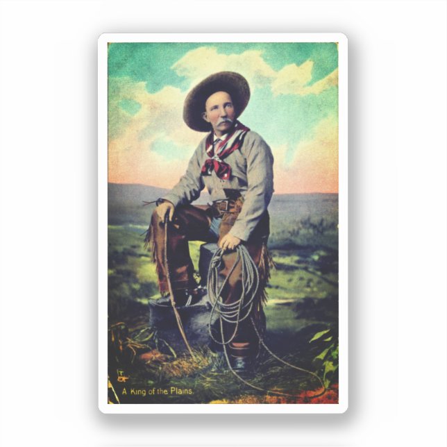 Pegatina Rey de las llanuras (feat. 1907) (Anverso)