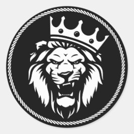 Pegatina rey leon