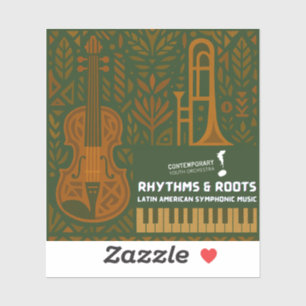 Pegatina Rhythms & Roots
