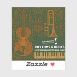 Pegatina Rhythms & Roots Sticker