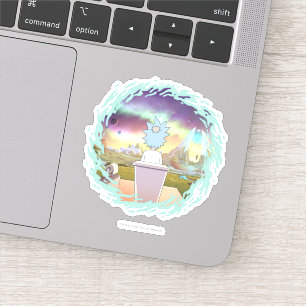Pegatina RICK AND MORTY™   Lugar privado de Rick