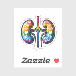 Pegatina Riñones Queer