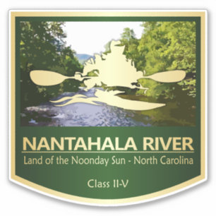 Pegatina Río Nantahala (PFK)