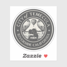 PEGATINA RÍO TEMECULA CALIFORNIA