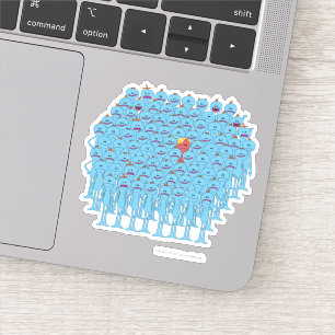 Pegatina RIQUEZA Y MORTY™  Kirkland Sr. Meeseeks