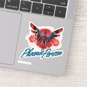 Pegatina RIQUEZA Y MORTY™  Persona Phoenix