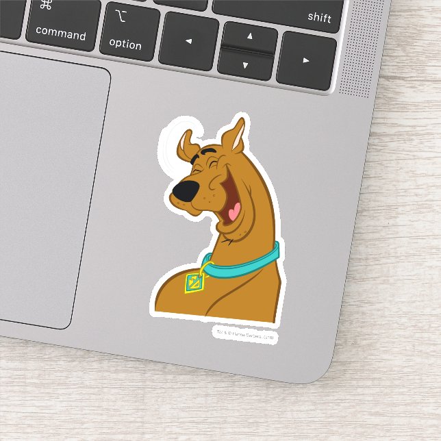 Pegatina Risa de Scooby-Doo (Detalle)