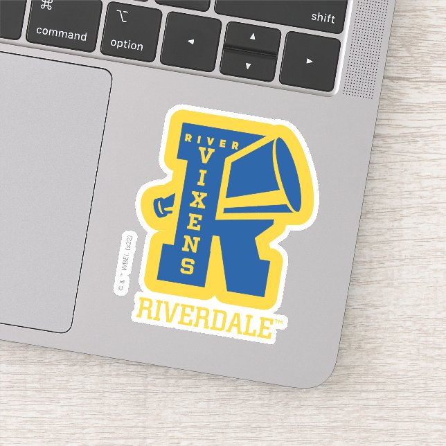 Pegatina River Vixens Letterman (Detalle)