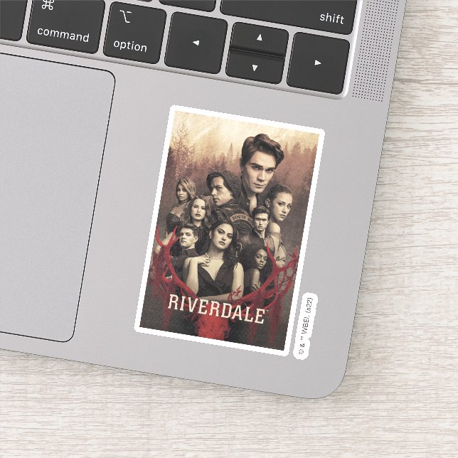 Pegatina Riverdale Deer Skull Poster (Detalle)