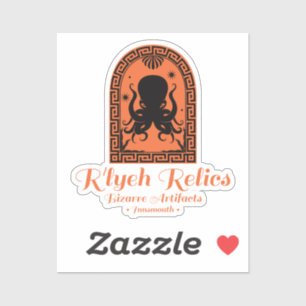 Pegatina R'lyeh Relics Innsmouth Antiques