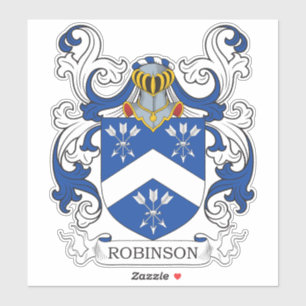 Pegatina Robinson Family Crest