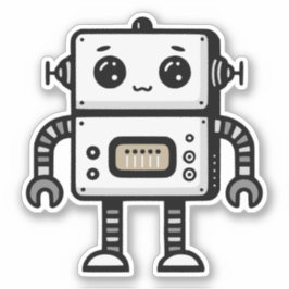 Pegatina Robot