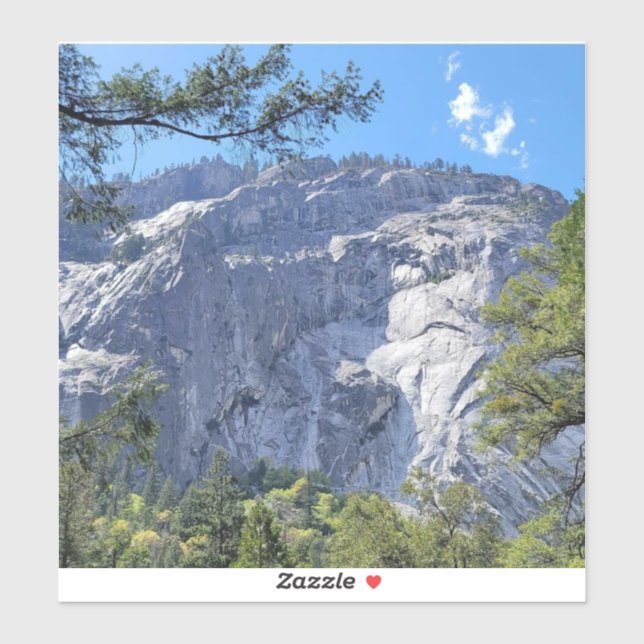 Pegatina ¡Rocas yosemitas! (Hoja)