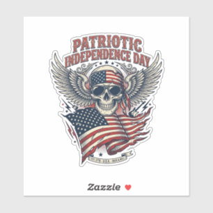 Pegatina Rociero de bandana patriótica Old Glory Música Roc