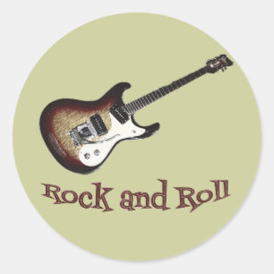 Pegatina Rock and Roll