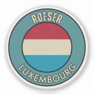 Pegatina Roeser, Luxemburgo