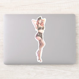 Pegatina Rojo grande