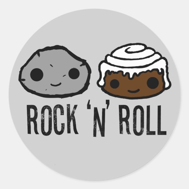 Pegatina Roll Rock 'N' (Anverso)