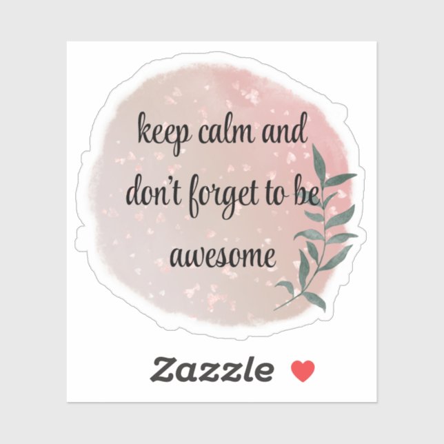 Pegatina Romantic Field Flowers Lovers (Hoja)